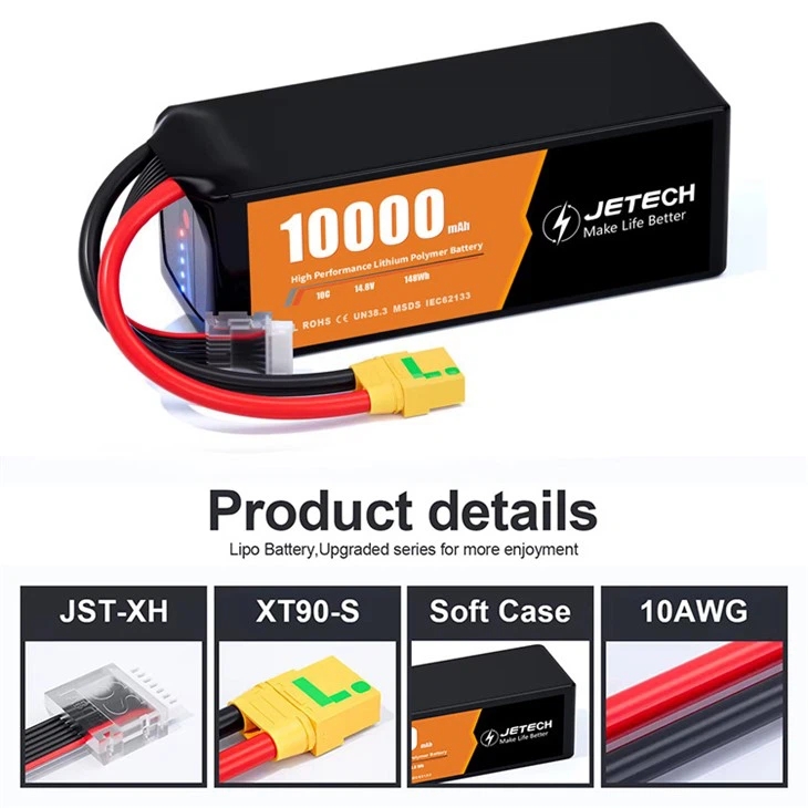 14.8V 10000mAh Lipo Battery (2)